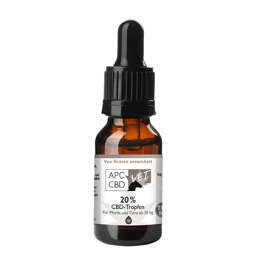 APC CBD VET Hanföl - 20% für Pferde und Tiere ab 30 kg
