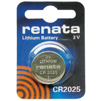 Batterie Renata CR 2025 für Blutzuckermessgeräte