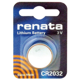 Batterie Renata CR 2032 für Ohr-, Stirnthermometer