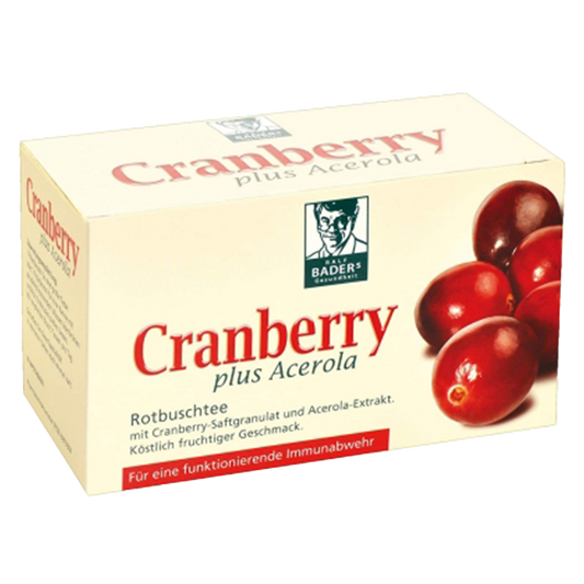Baders Cranberry Acerola Tee