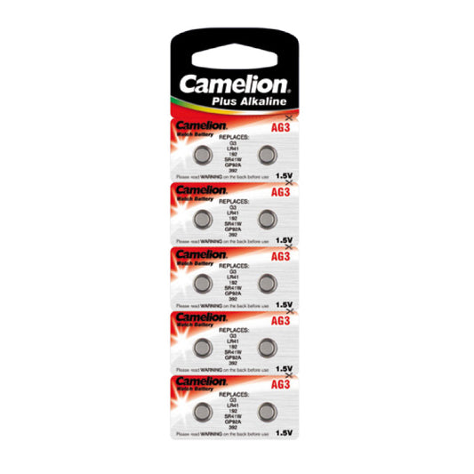 Batterie Camelion AG3 für digitale Fieberthermometer