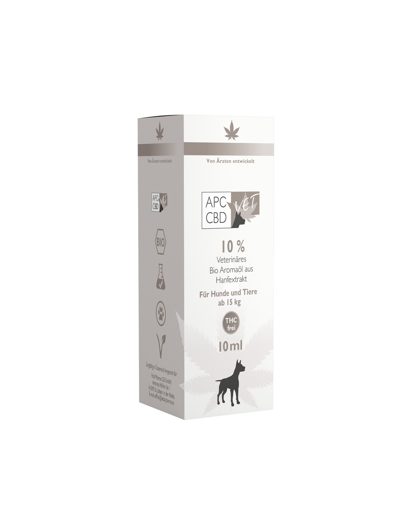 APC CBD VET Hanföl - 10% für Hunde und Tiere ab 10 kg