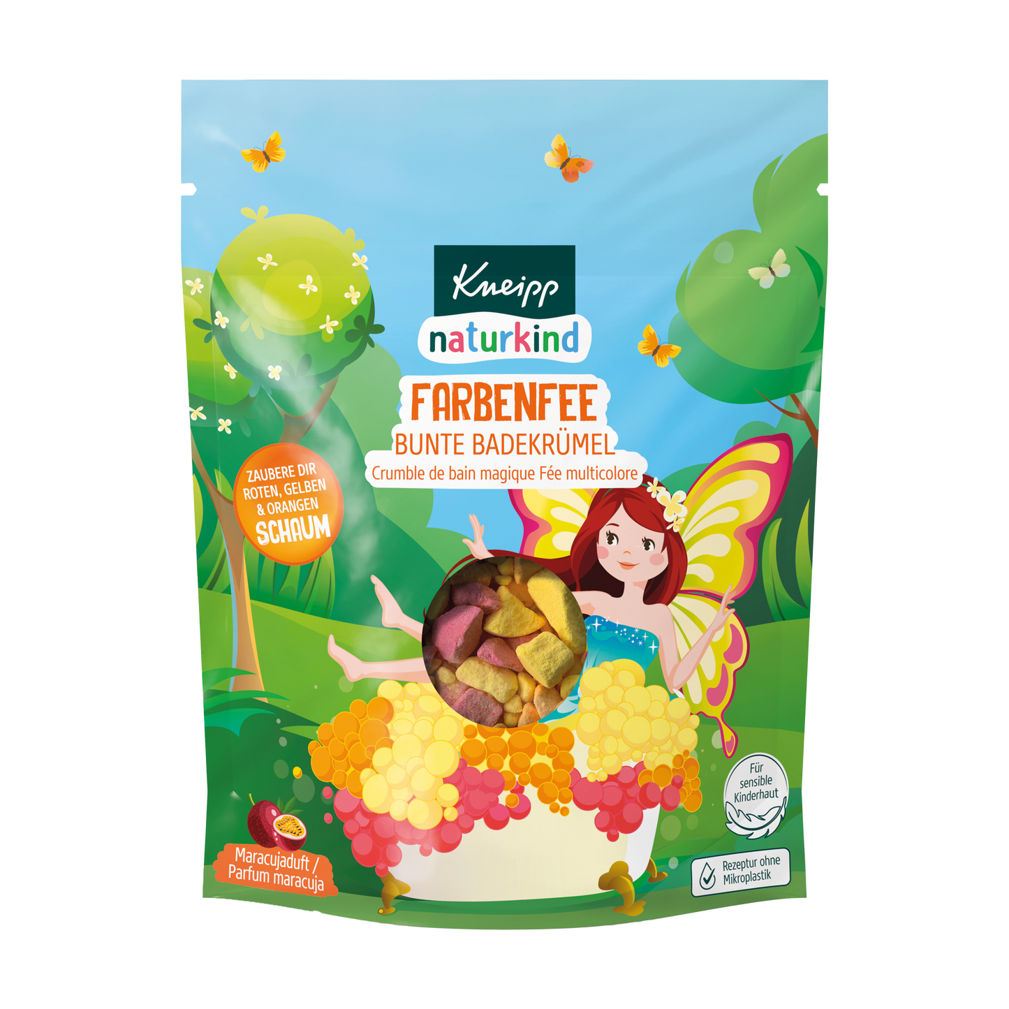 Kneipp Naturkind Bunte Badekrümel Farbenfee