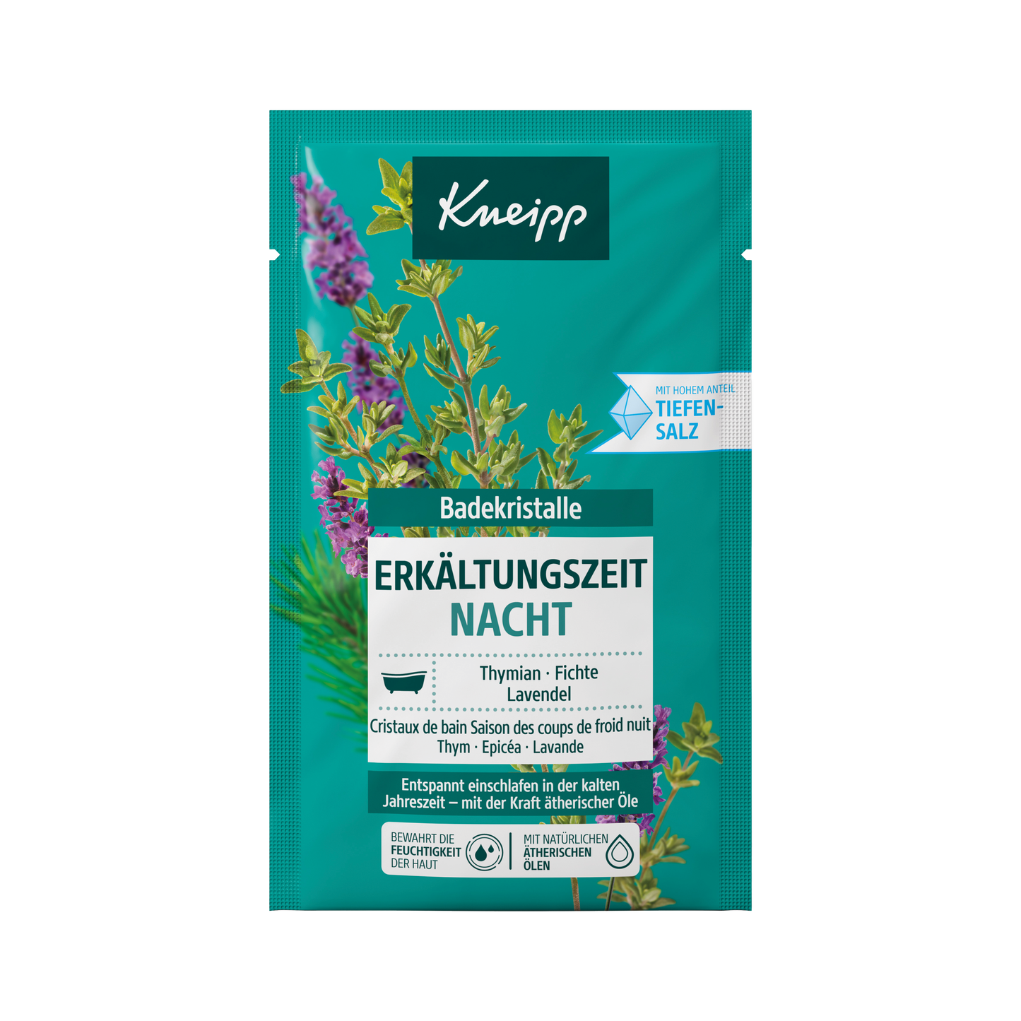 Kneipp Badekristalle Erkältungszeit Nacht