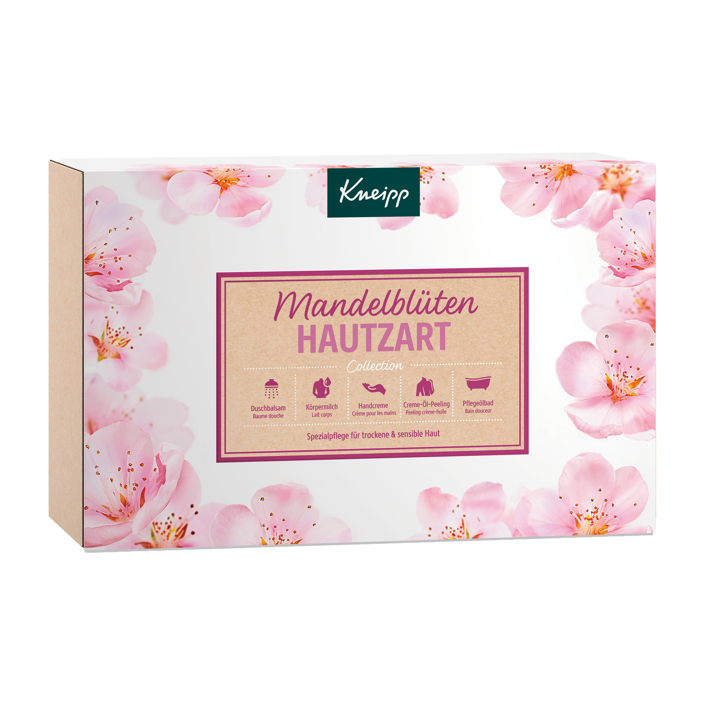 Kneipp Geschenkpackung Mandelblüten Hautzart Collection