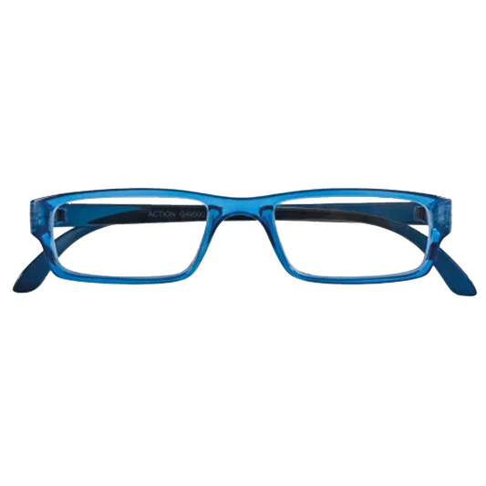 I need you - Lesebrille Action (blau Kristall)