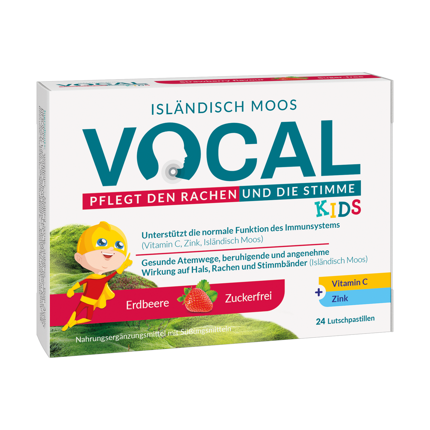 Isländisch Moos VOCAL Pastillen