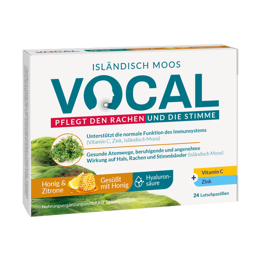 Isländisch Moos VOCAL Pastillen